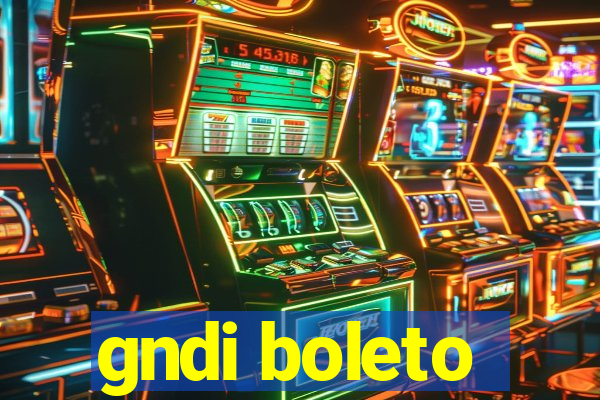 gndi boleto